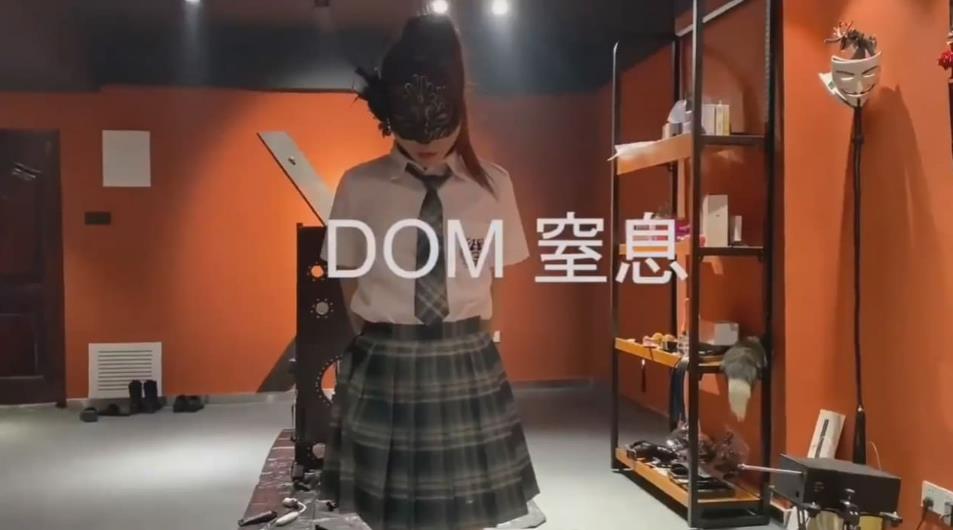 无水印推特大神DOM-窒息高质量出品 女老板S转变为sub后的升级之路