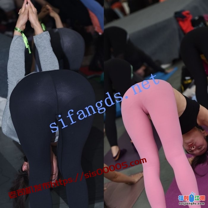 ❤️【成都户外瑜伽】透明瑜伽裤 骚丁姨妈巾蕾丝无内[某房原版]【7.52G】